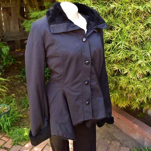 IVAN GRUNDAHL FLEECE LINED COAT SZ MEDIUM - Picture 2 of 8